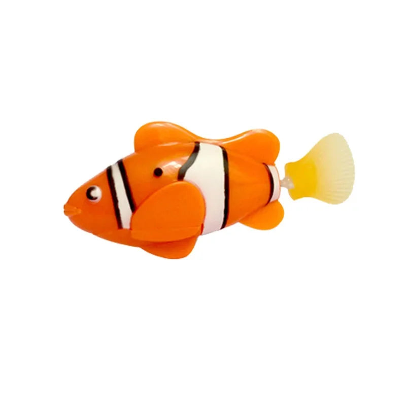 LED Interactive Cat Toy Swimming Robot Fish Stimulates Hunter Instincts