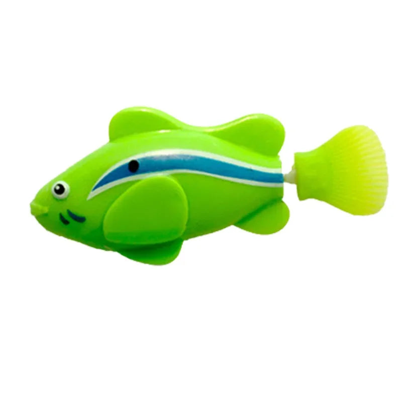 LED Interactive Cat Toy Swimming Robot Fish Stimulates Hunter Instincts