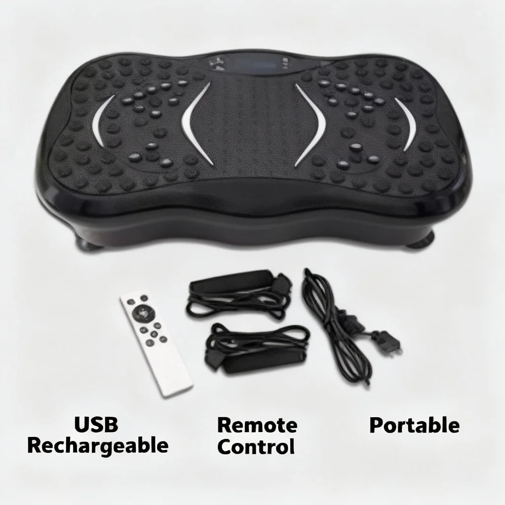 Silent Vibration Plate Exercise Machine For Body Toning And Fitness