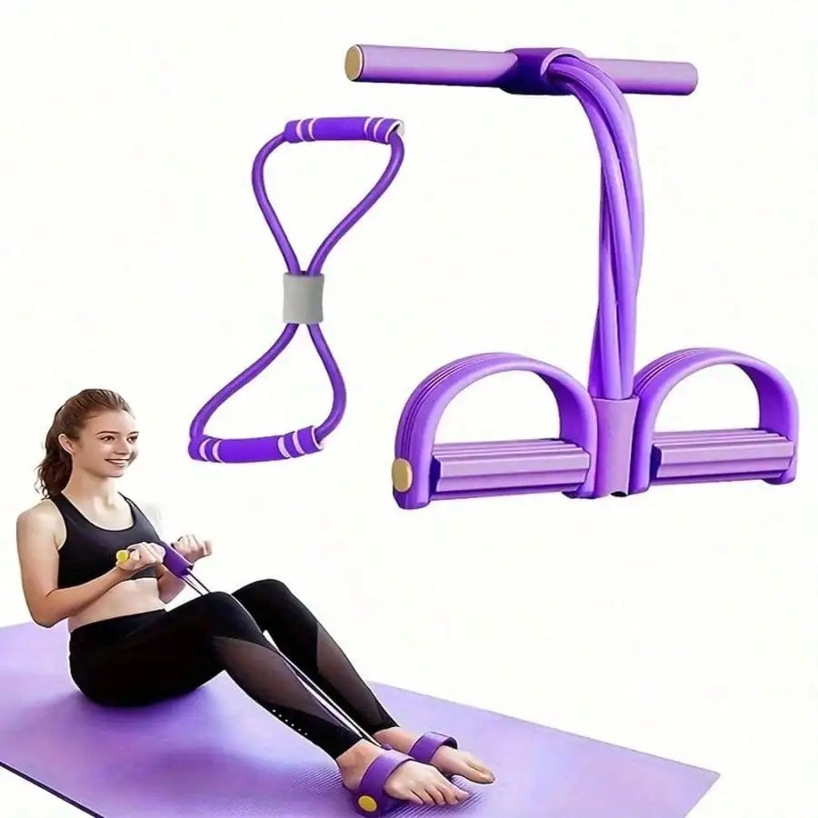 Upgraded High Tension Fitness Resistance Bands With Durable Ergonomic Design