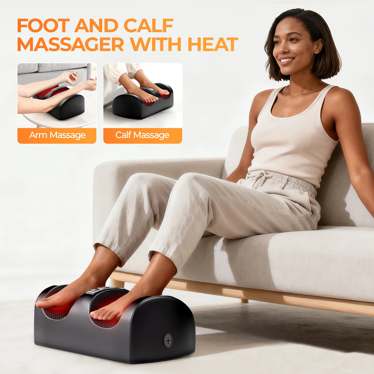 HOMEMASSA Shiatsu Full Body Massage Mat With Heat And Motors