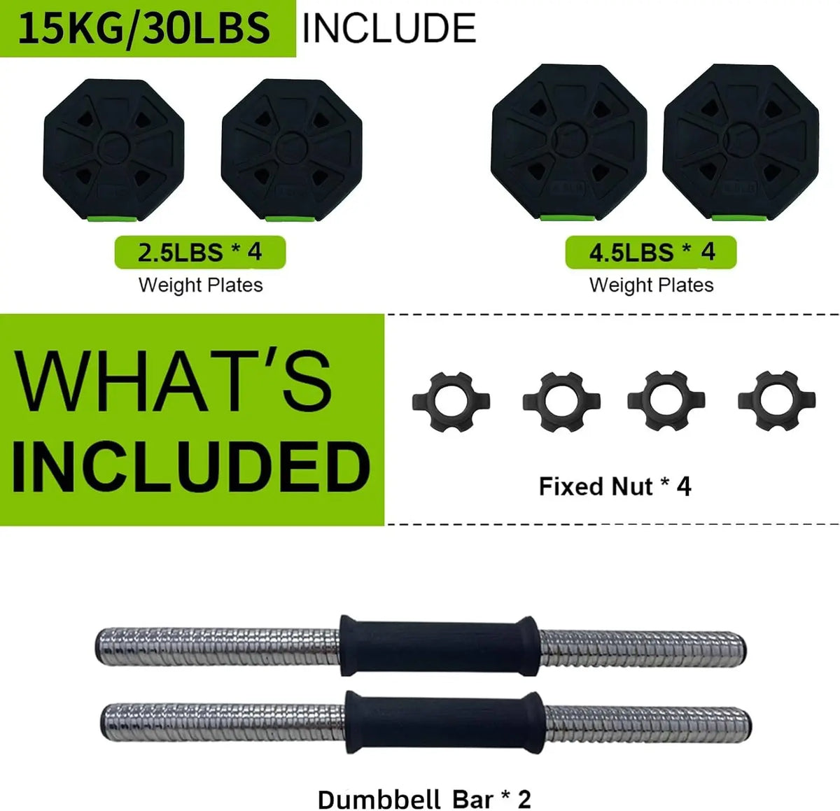 Adjustable Kettlebell And Dumbbell Set With Iron Handle For Strength Training