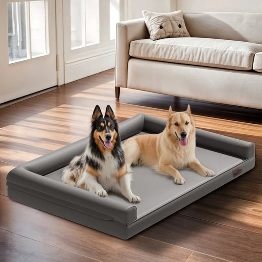 BORWART Extra Large Orthopedic Dog Sofa Bed Calming