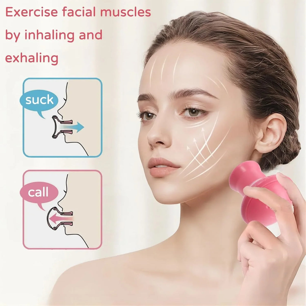 Manual Face Exerciser Jawline Shaper Skin Tightening Tool
