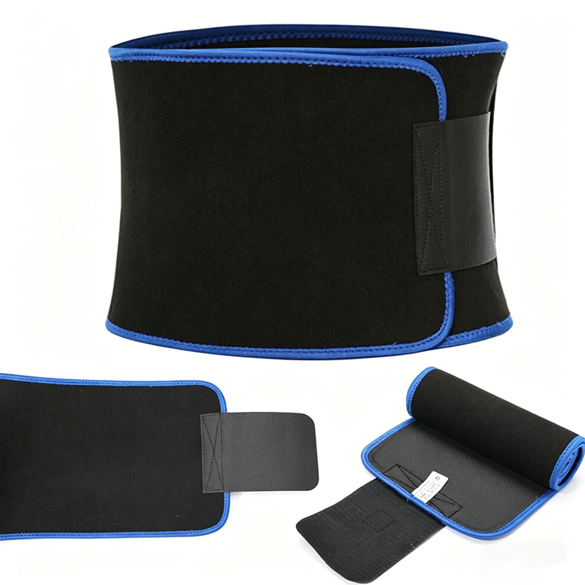 Microfiber Waist Trimmer Belt With Phone Pocket For Fitness