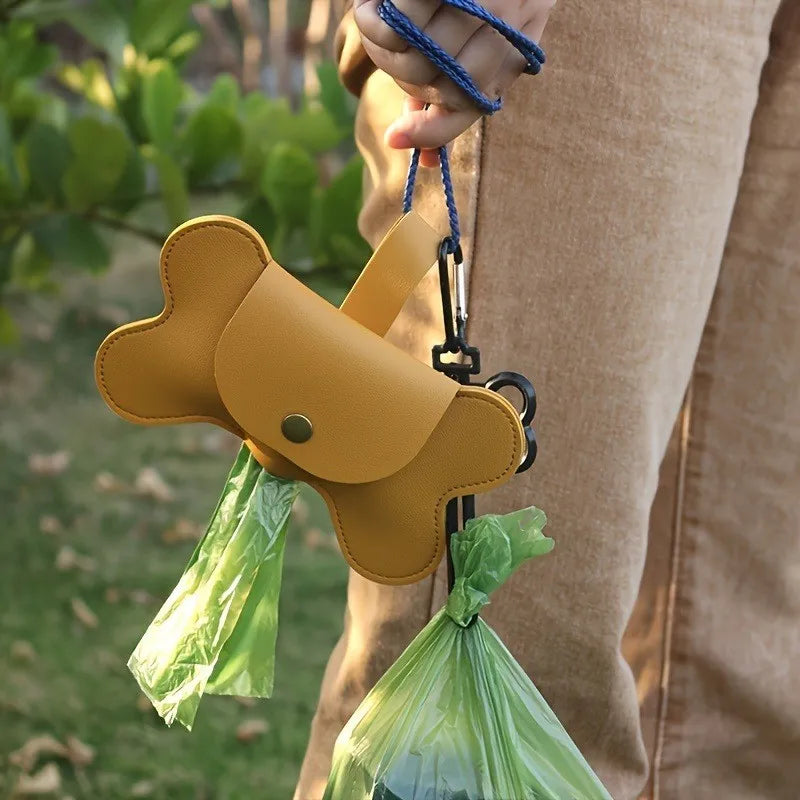 Extra Thick Leakproof Dog Poop Bags With Paw Prints