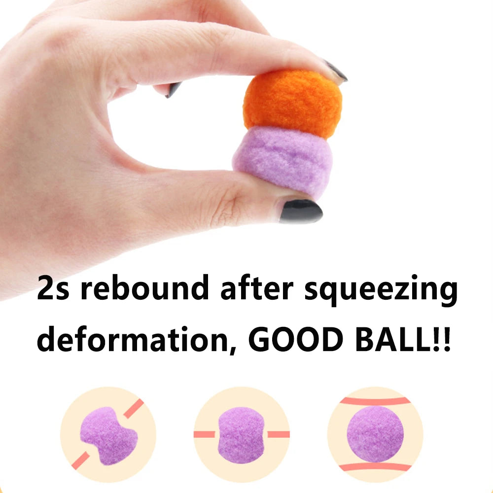 Interactive Cat Plush Ball Launcher For Kitten Playtime