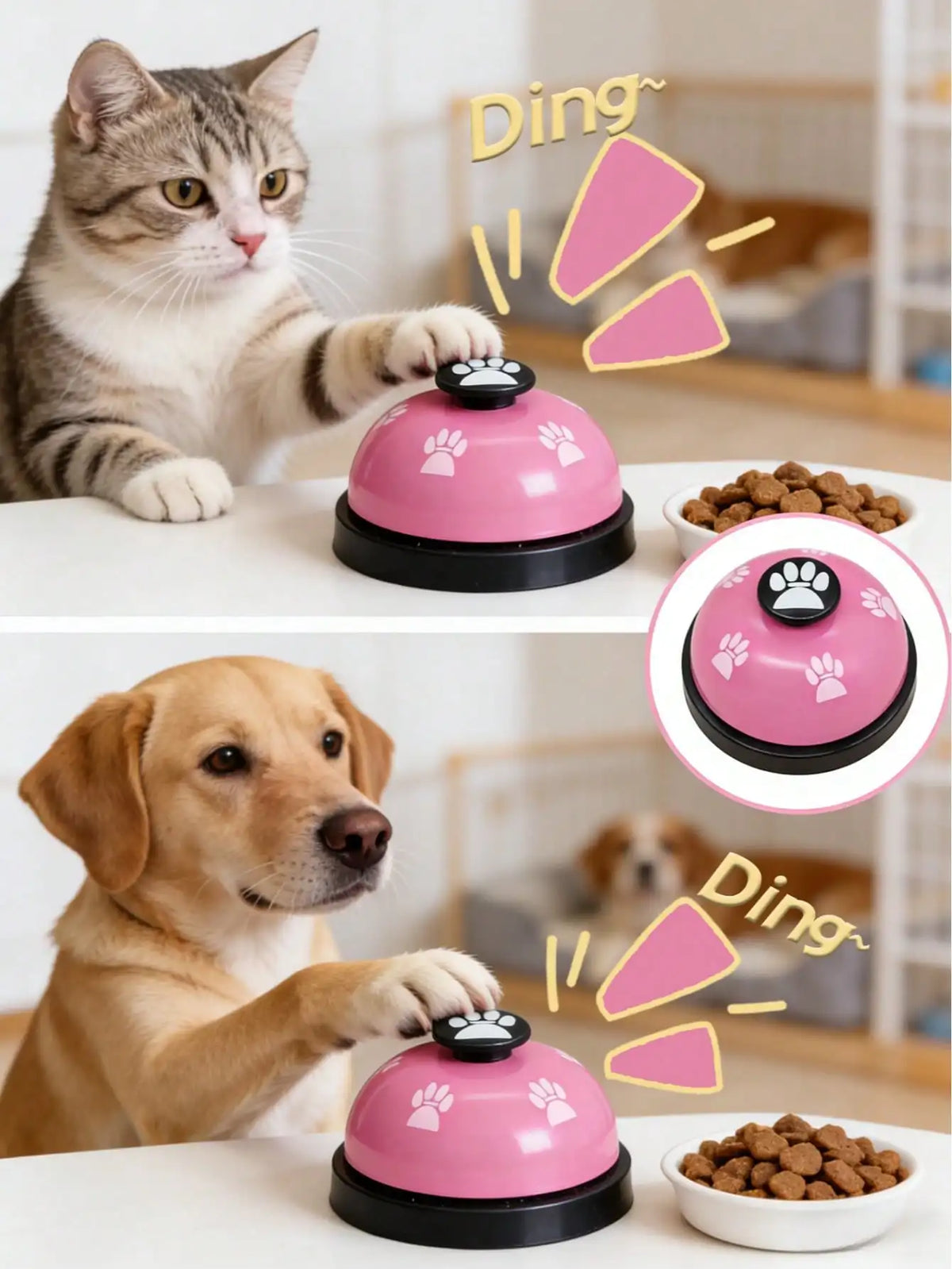 Interactive Pet Training Bell For Dog Potty And Outdoor Communication
