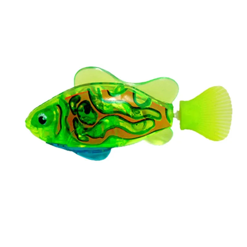 LED Interactive Cat Toy Swimming Robot Fish Stimulates Hunter Instincts