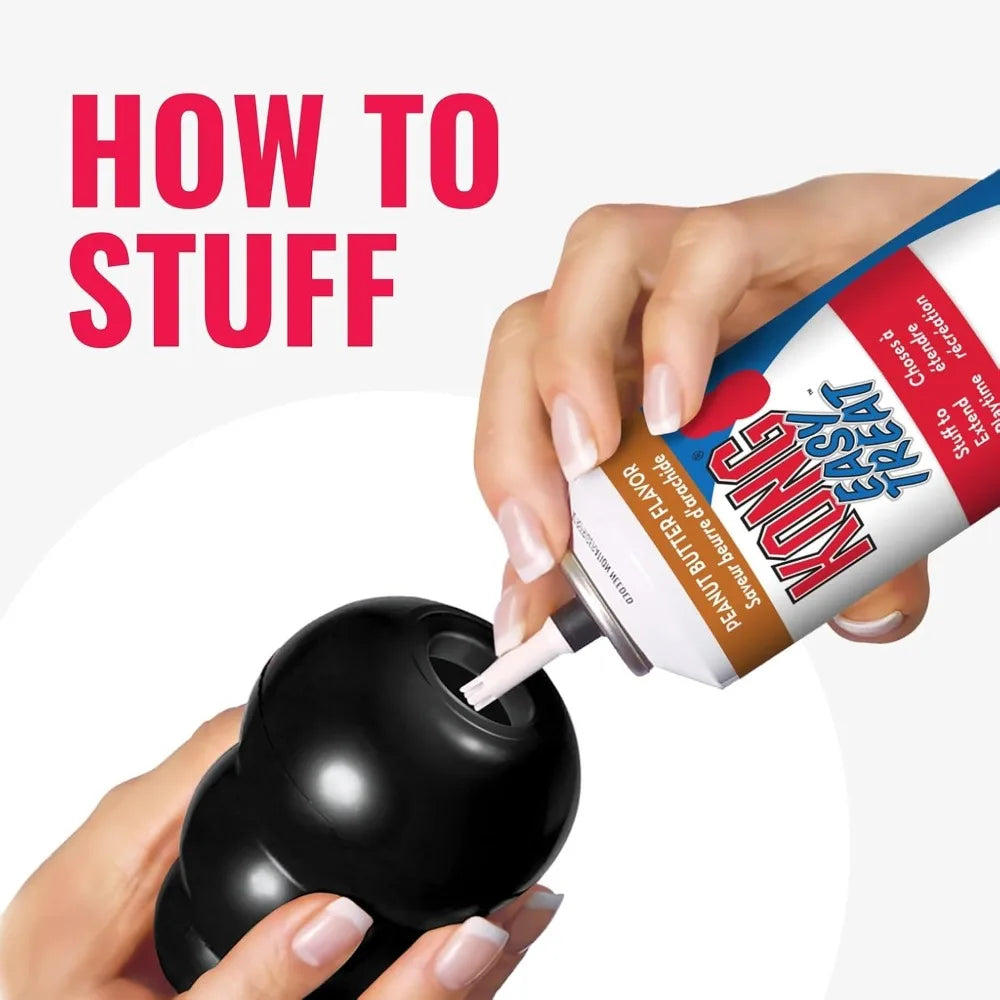 Extreme Dog Toy Fetch And Chew Treat Filling Durable Rubber