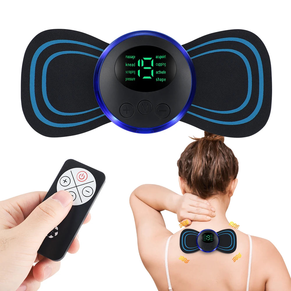 Hailicare Electric Portable Neck Massager Cervical Muscle Relaxation Patch