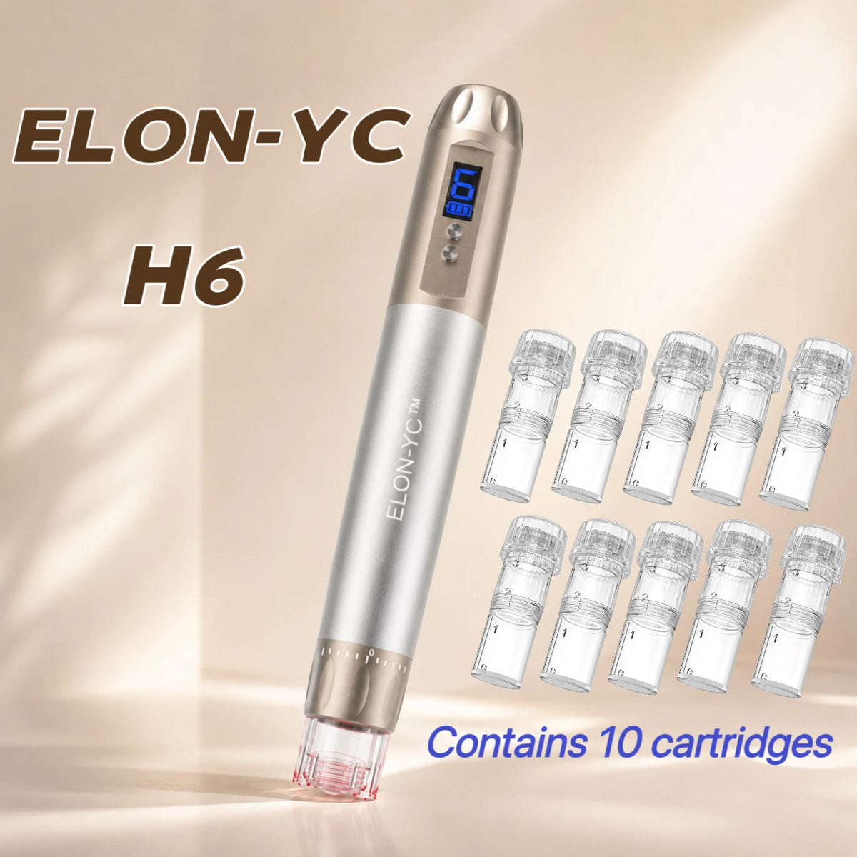 Elon Professional Rechargeable Microneedling Treatment Pen