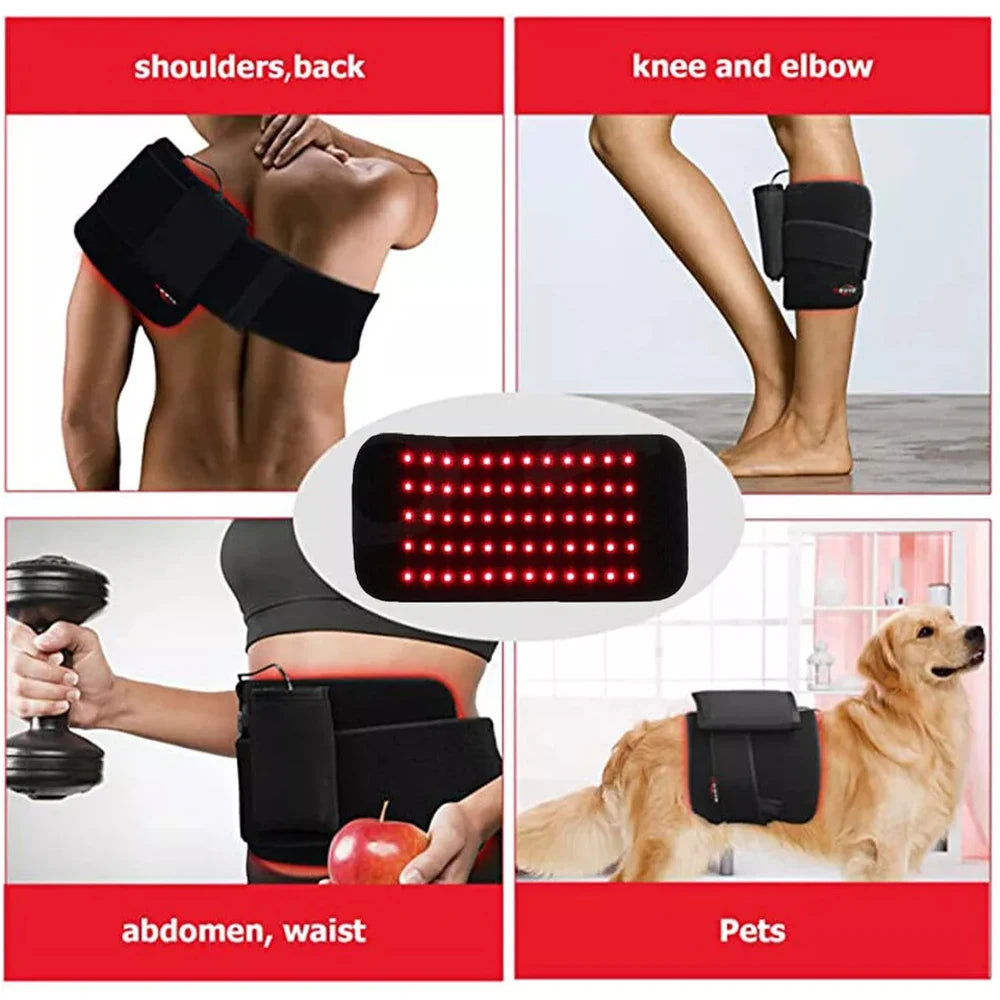 Portable Infrared LED Heat Pad For Body Relief