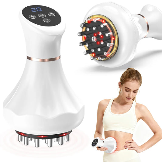 Lymphatic Drainage Handheld Massager For Anti Cellulite Body Firming
