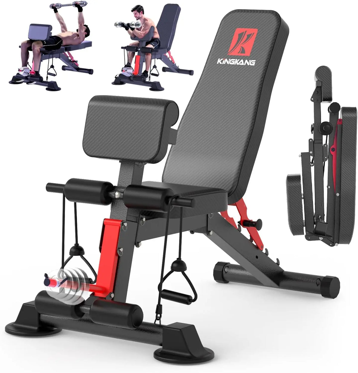 Pre Assembled Foldable Dumbbell Bench For Full Body Workout