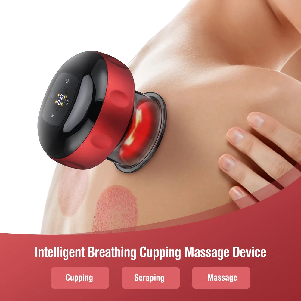 Hailicare Electric Vacuum Cupping Massager For Body Slimming