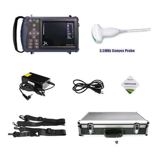 DAWEI Portable Veterinary Ultrasound Scanner B-Ultra Handheld For Farm Animals