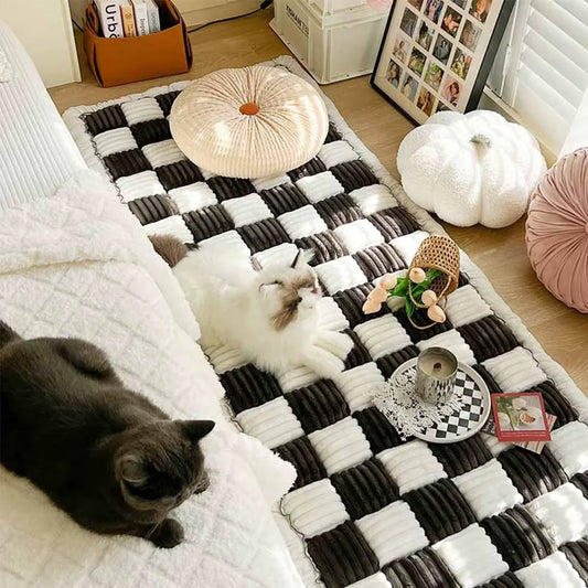 Warm Car Seat Dog Bed Mat With Anti-Slip Washable Cushion