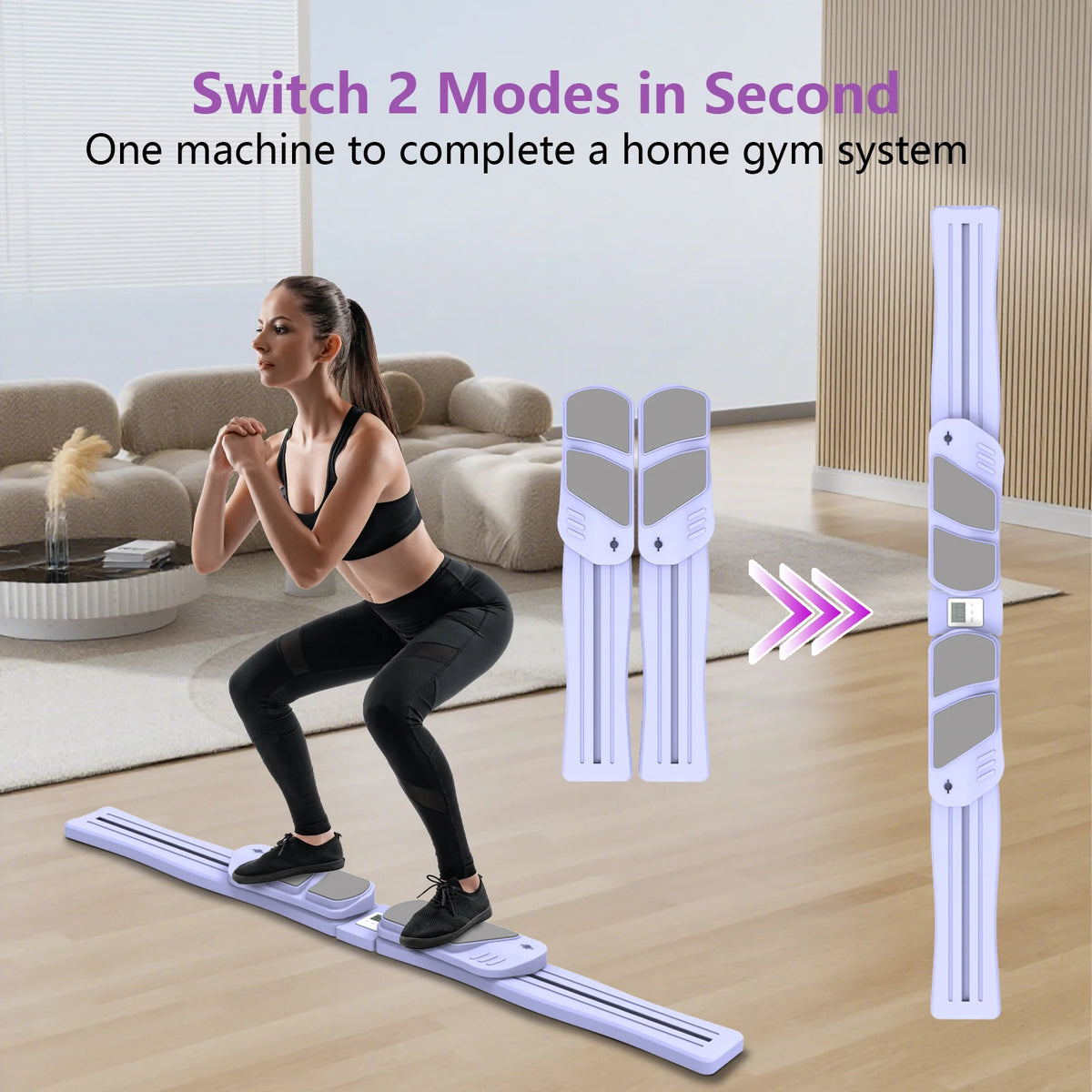 WSUEL Pilates Reformer Board For Full Body Home Workouts