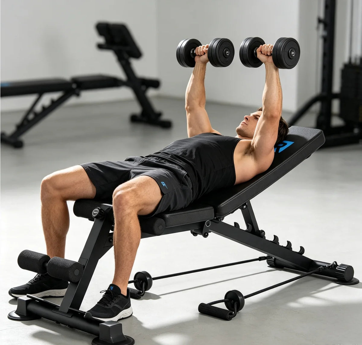 Commercial Steel Roman Chair Bench For Home Core Strength Training