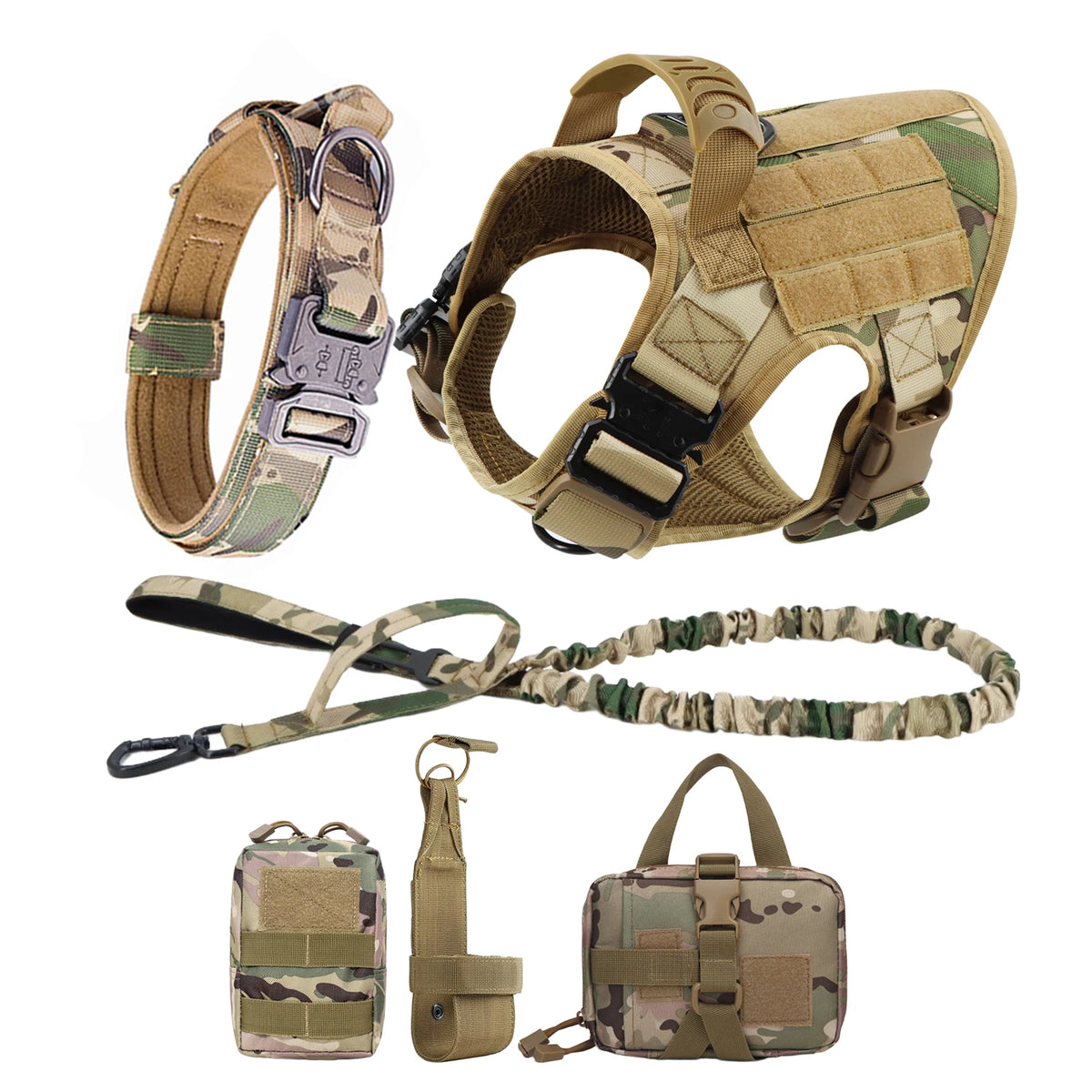 Petavel Padded Dog Harness And Leash Set For Daily Walks