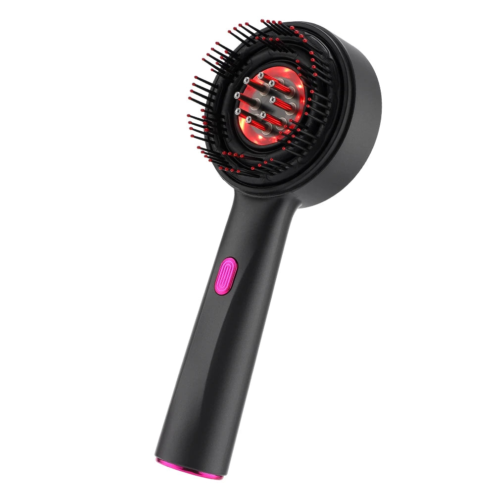 PASTSKY Electric Red Light Scalp Massage Comb And Oil Applicator