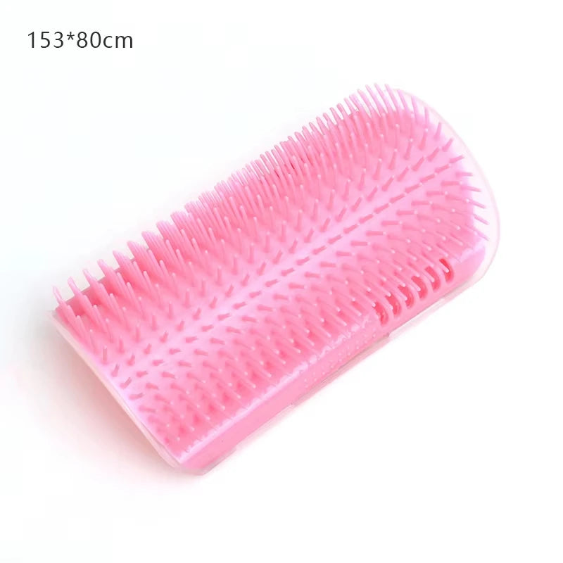 Essential Pet Grooming Brush And Scratcher With Integrated Catnip