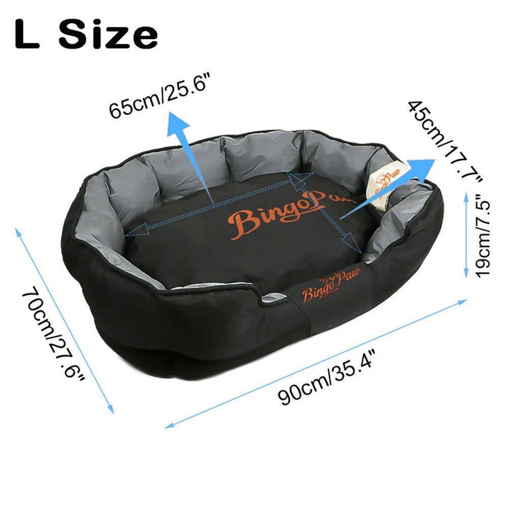 BORWART Orthopedic Dog Bed Waterproof Washable Oxford Cloth Sofa Cushion