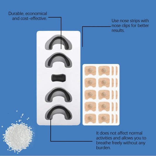 Nasal Breathing Strips For Improved Airflow During Sleep And Exercise