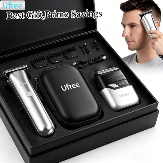 Waterproof Cordless Electric Shaver For Men And Precision Beard Trimmer