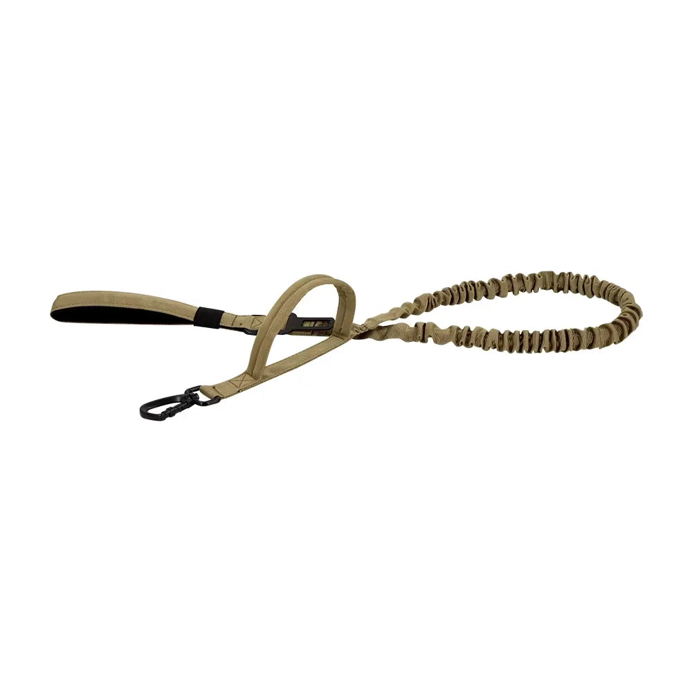 Retractable Military Dog Leash With Dual Handles For All Breeds