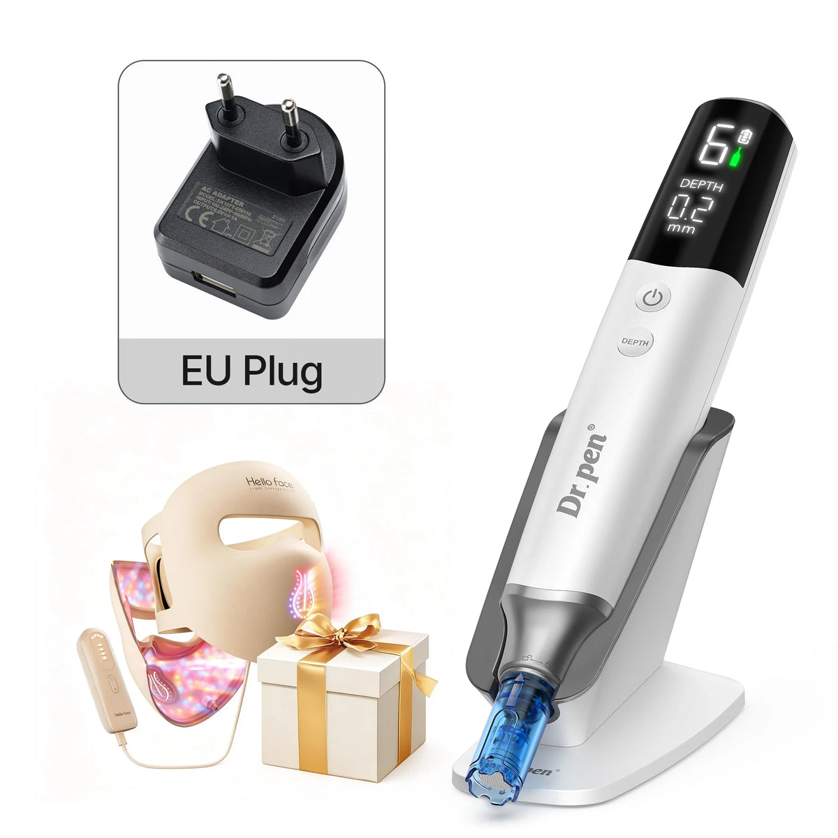 Hello Face Dr Pen M9 Microneedle And Led Mask Kit