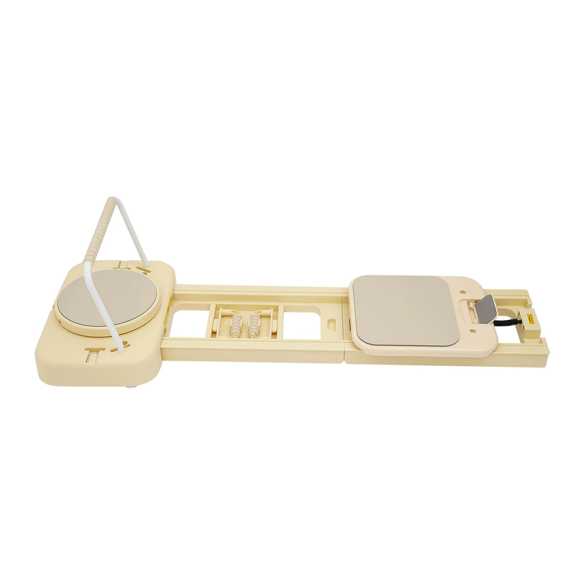 Foldable Pilates Fitness Board With Resistance Bands For Home Workouts