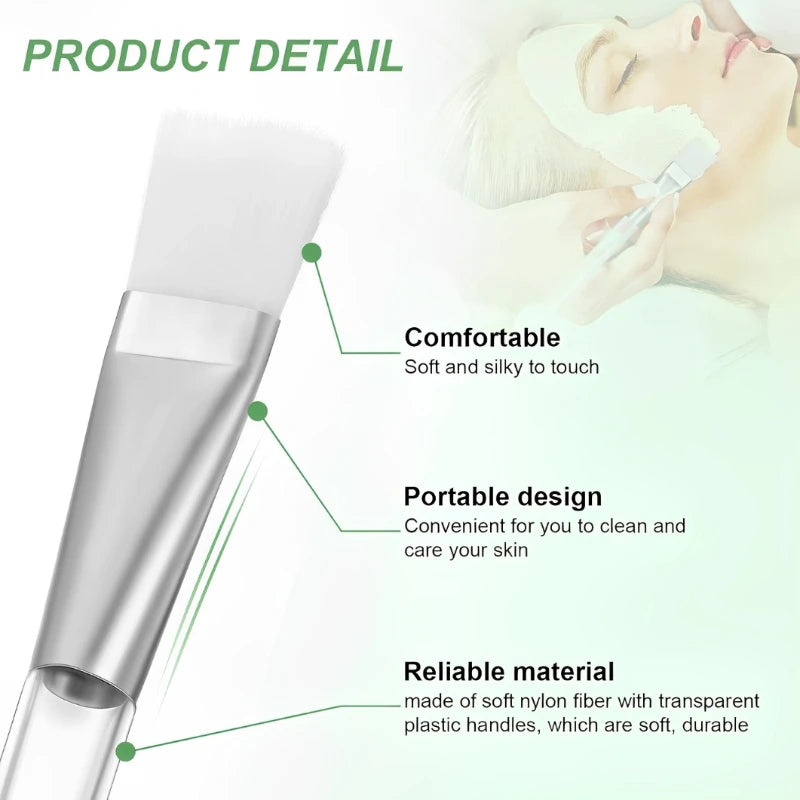 HMQ Beauty Professional Facial Mask Applicator Brush Set
