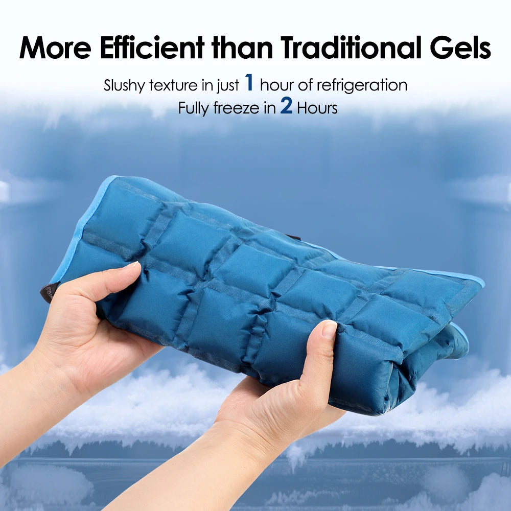 Hailicare Reusable Hot And Cold Gel Pack For Muscle Relief
