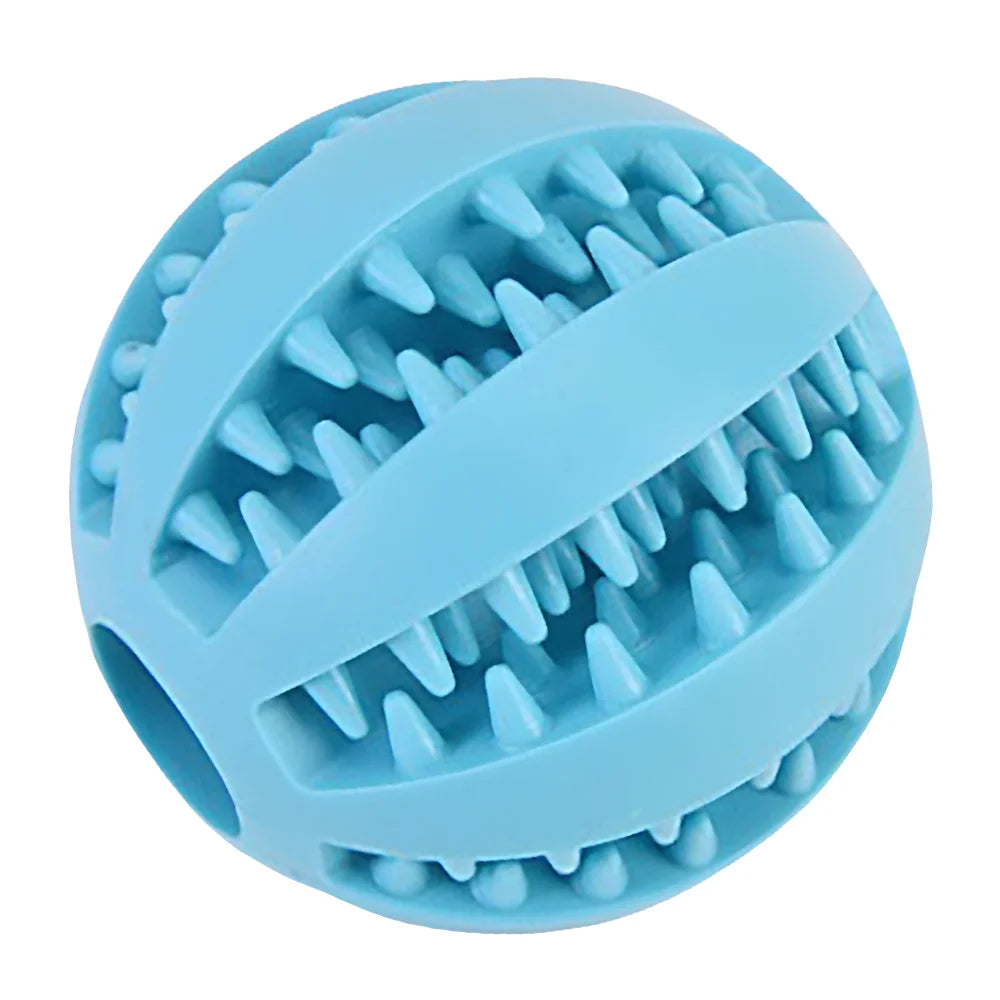 Professional Interactive Rubber Dog Leaking Chew Toy Training Puzzle Ball