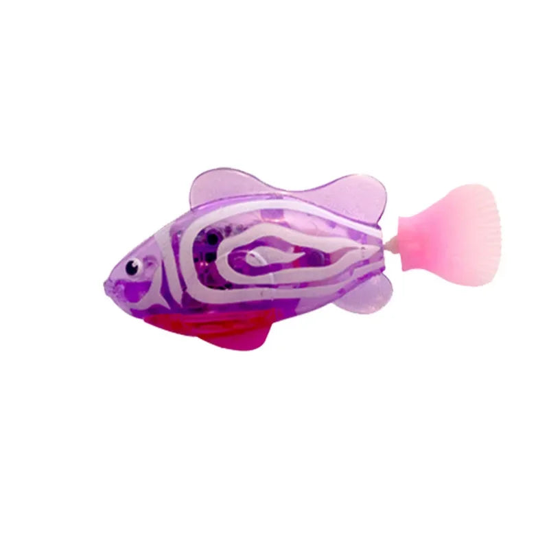 LED Interactive Cat Toy Swimming Robot Fish Stimulates Hunter Instincts