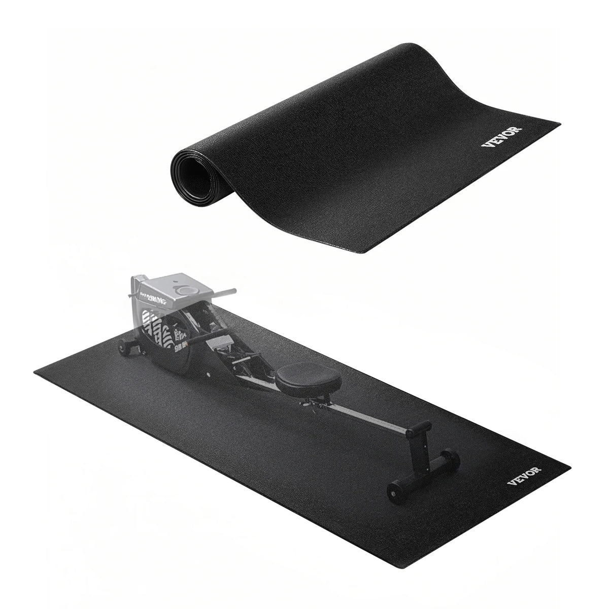 VEVOR Treadmill Mat Waterproof Non Slip Protective Floor Cover