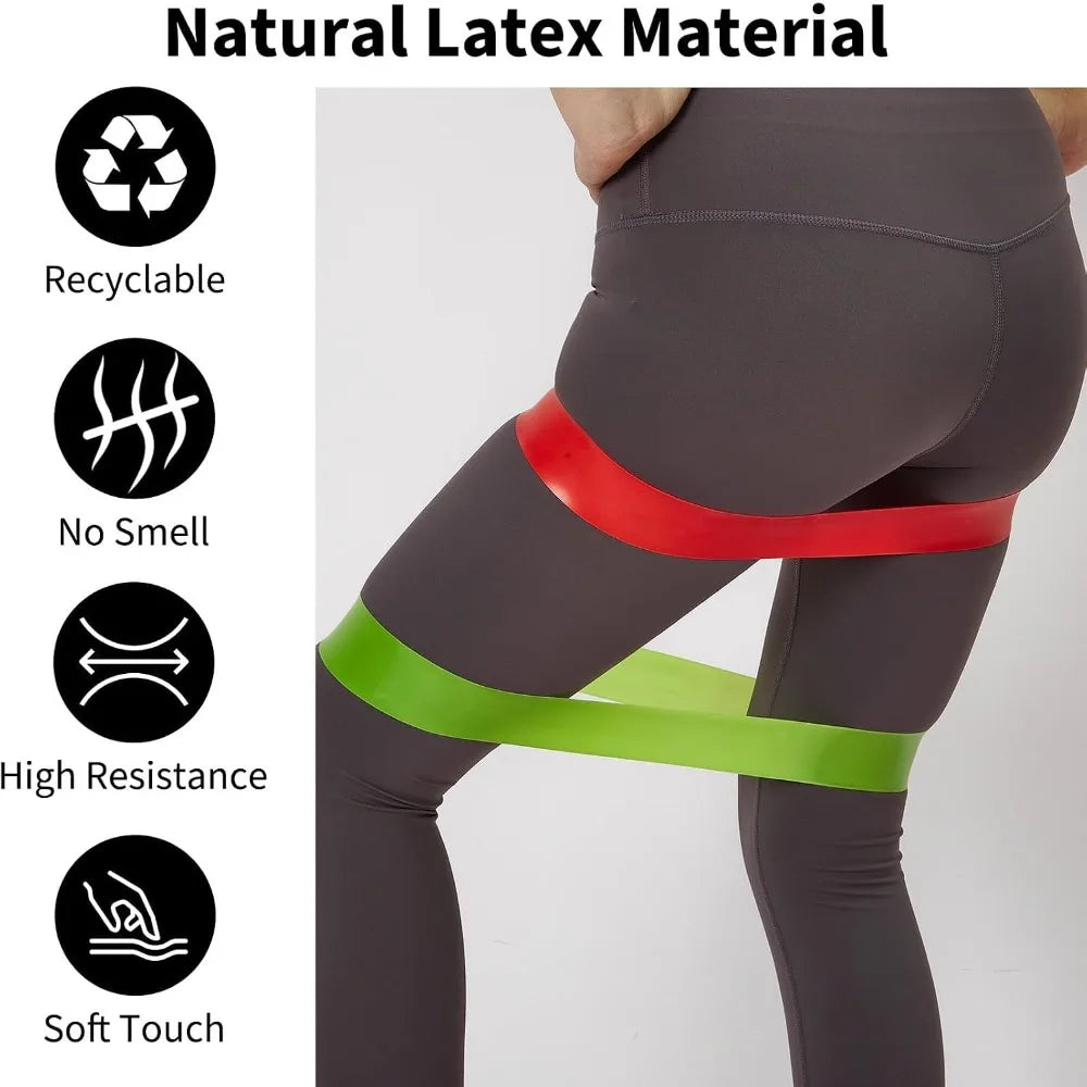 TPE Resistance Bands Exercise Loops For Strength And Muscle Stretching