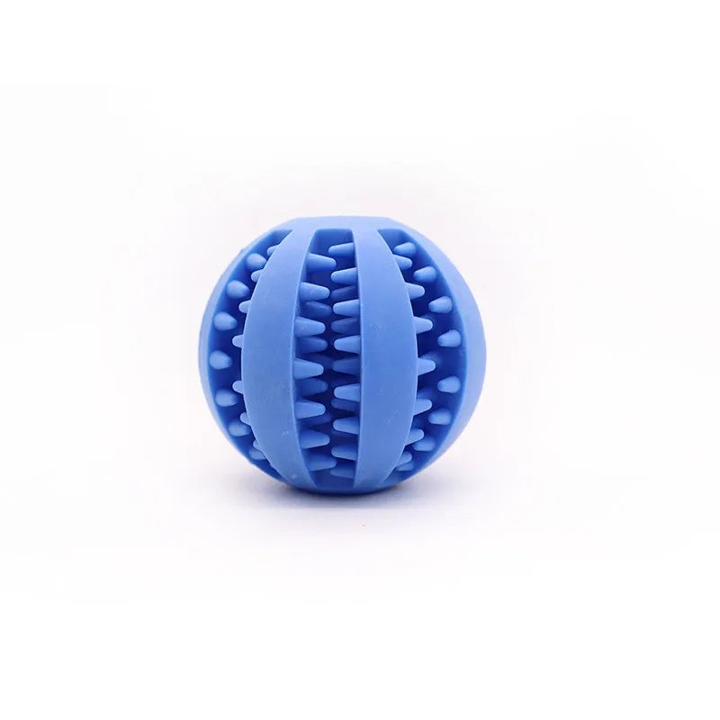 Professional Interactive Rubber Dog Leaking Chew Toy Training Puzzle Ball