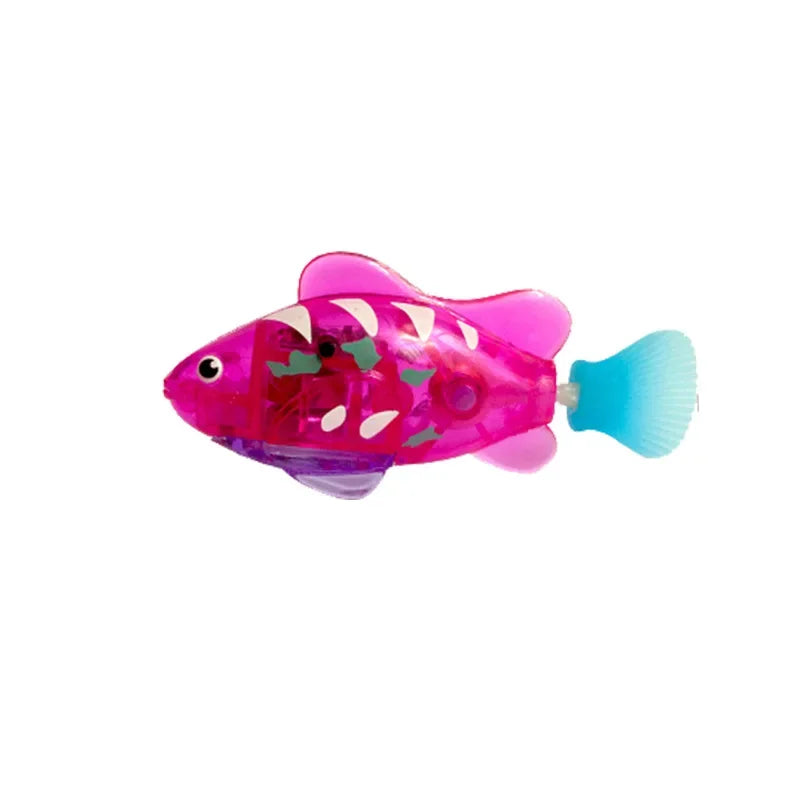 LED Interactive Cat Toy Swimming Robot Fish Stimulates Hunter Instincts