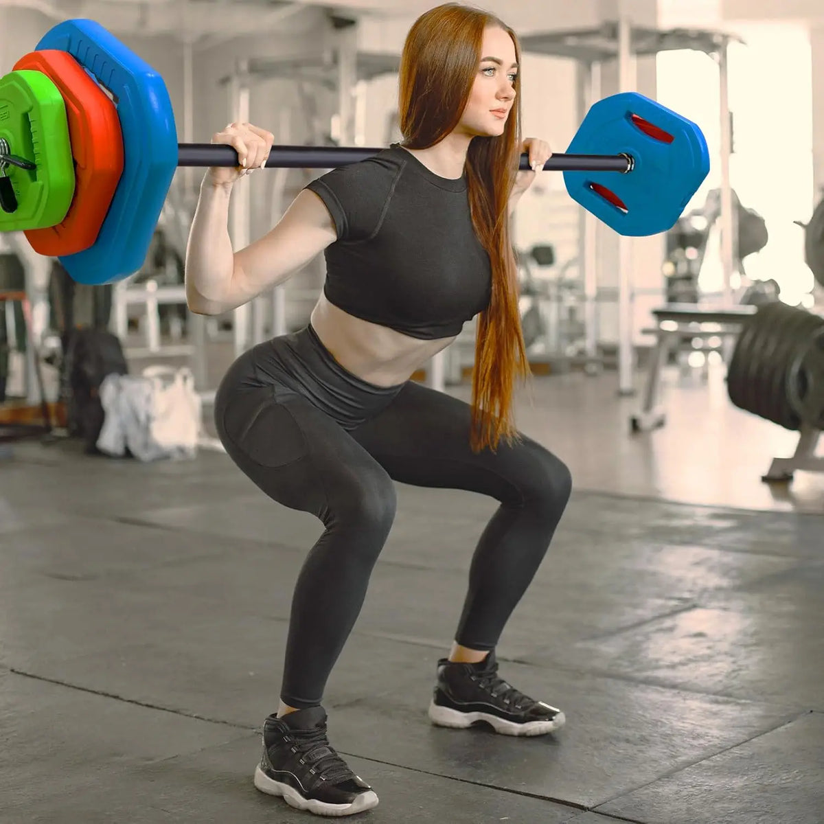 Twister.Ck Adjustable Barbell Free Weights Set for Home Gym