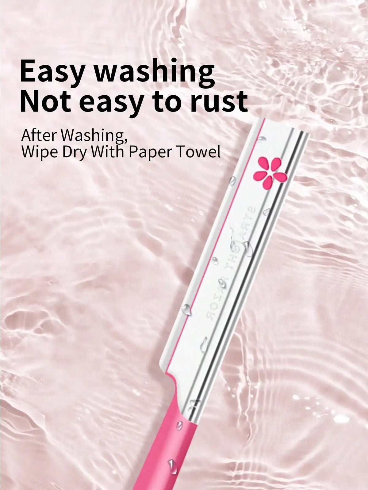 Professional Stainless Steel Eyebrow Trimmer for Smooth Grooming