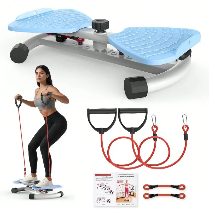 Multifunctional Twist Waist Disc Board With Resistance Bands