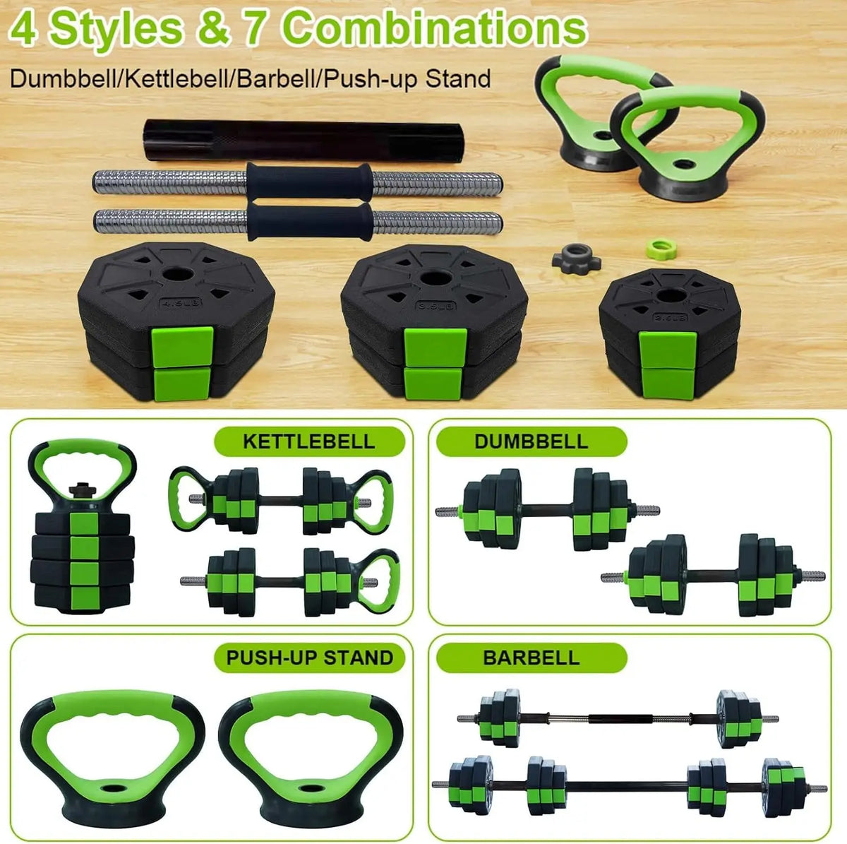 Adjustable Dumbbell Set for Strength Training and Home Gym Workouts