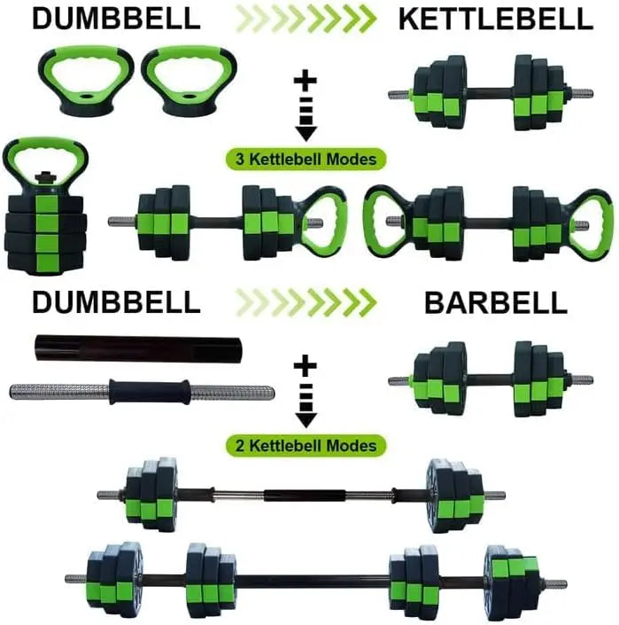 Adjustable Dumbbell Set for Strength Training and Home Gym Workouts