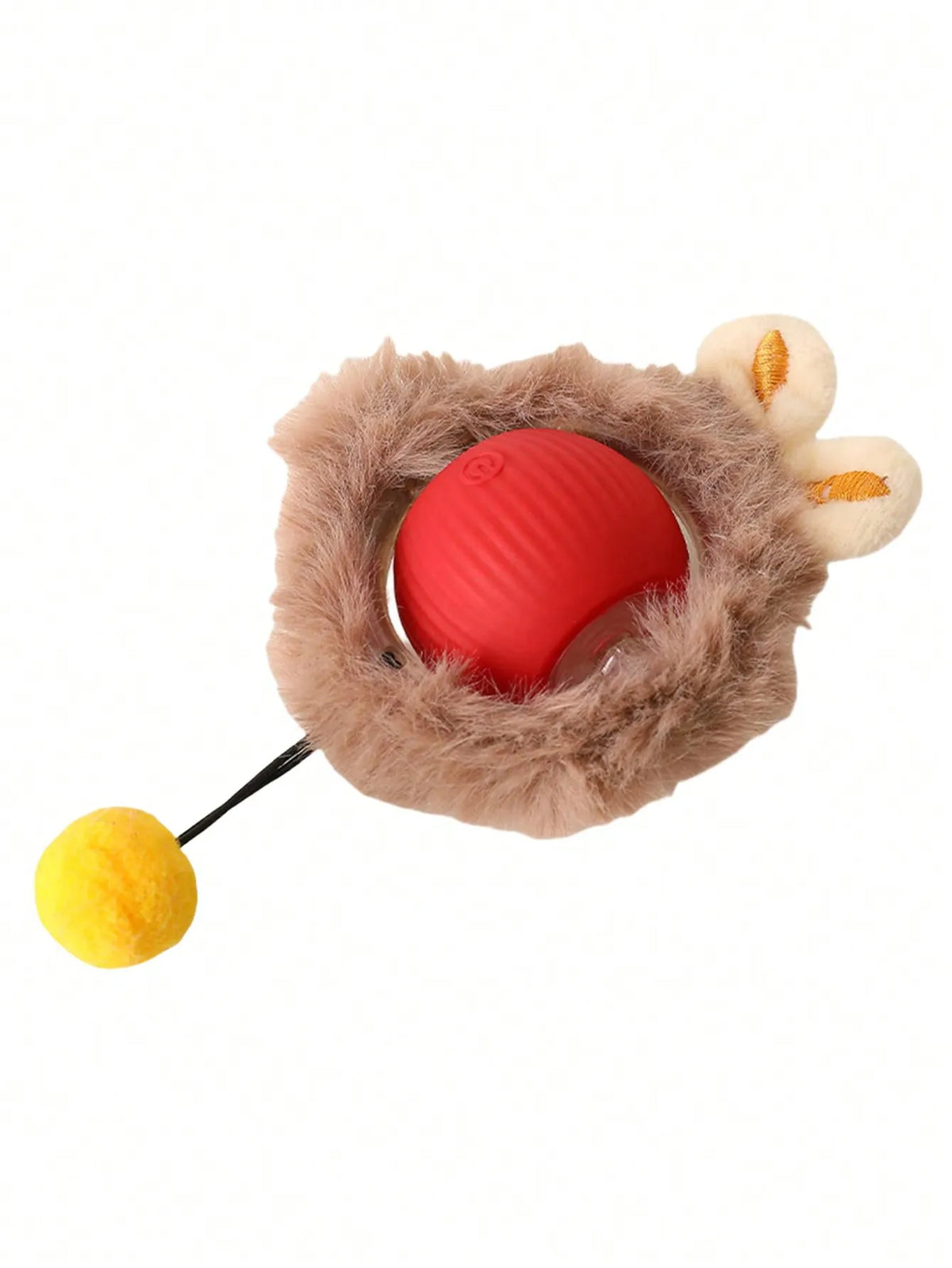 Electric Cat Ball Toy USB Rechargeable Light Hunting Pet Kitten