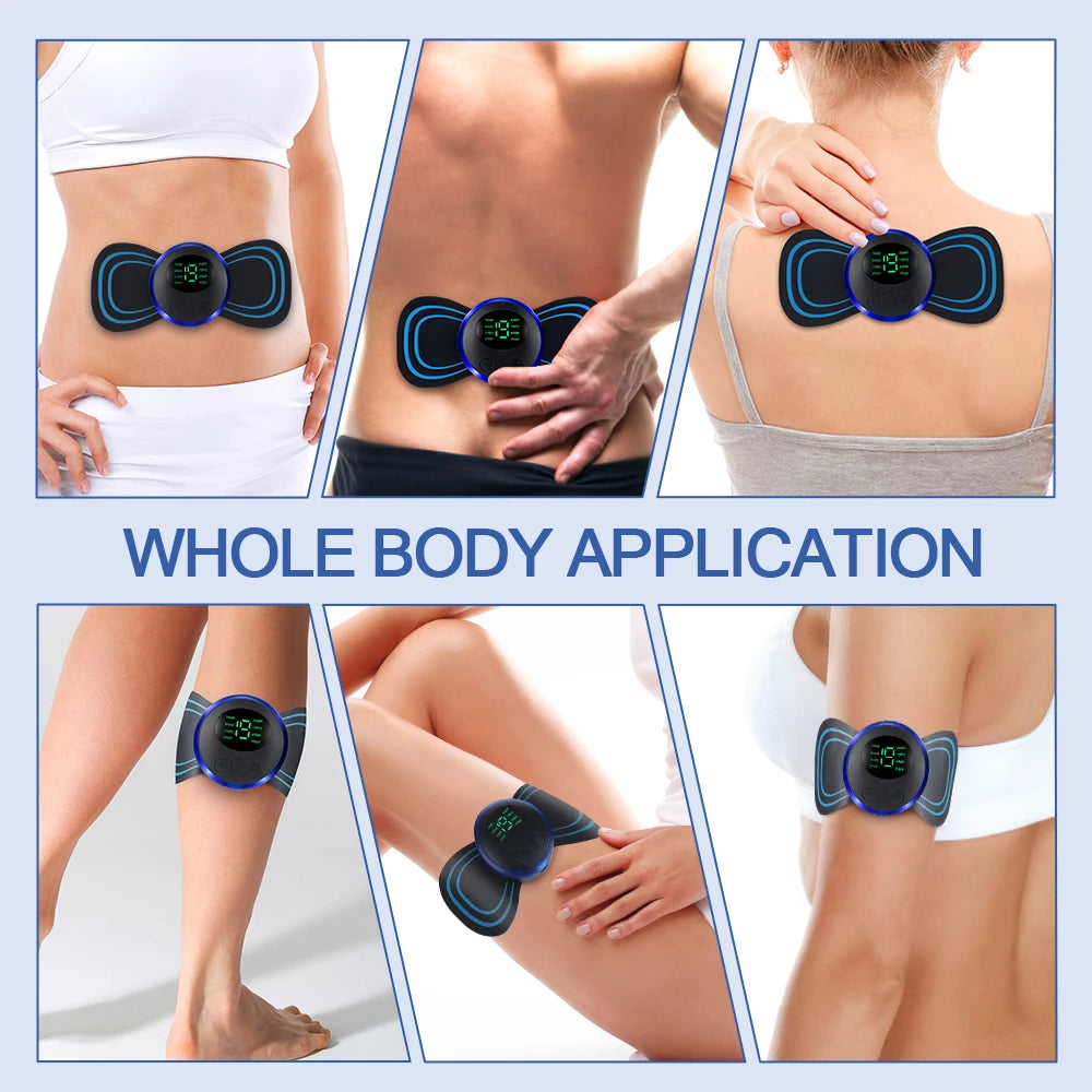 Hailicare Electric Portable Neck Massager Cervical Muscle Relaxation Patch