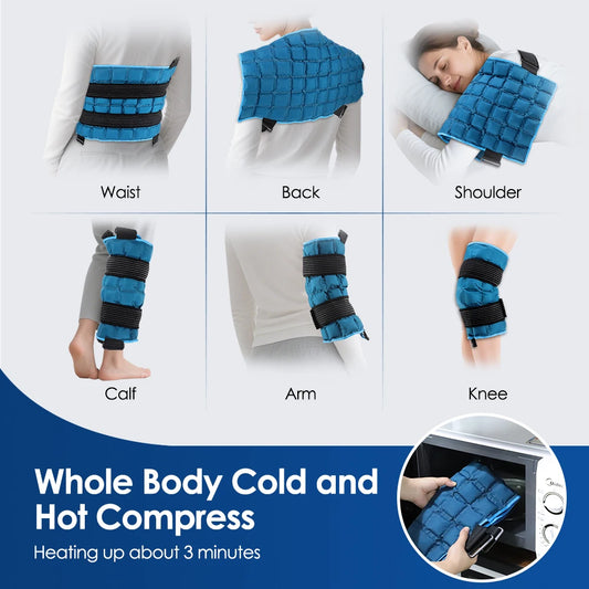Hailicare Reusable Hot And Cold Gel Pack For Muscle Relief