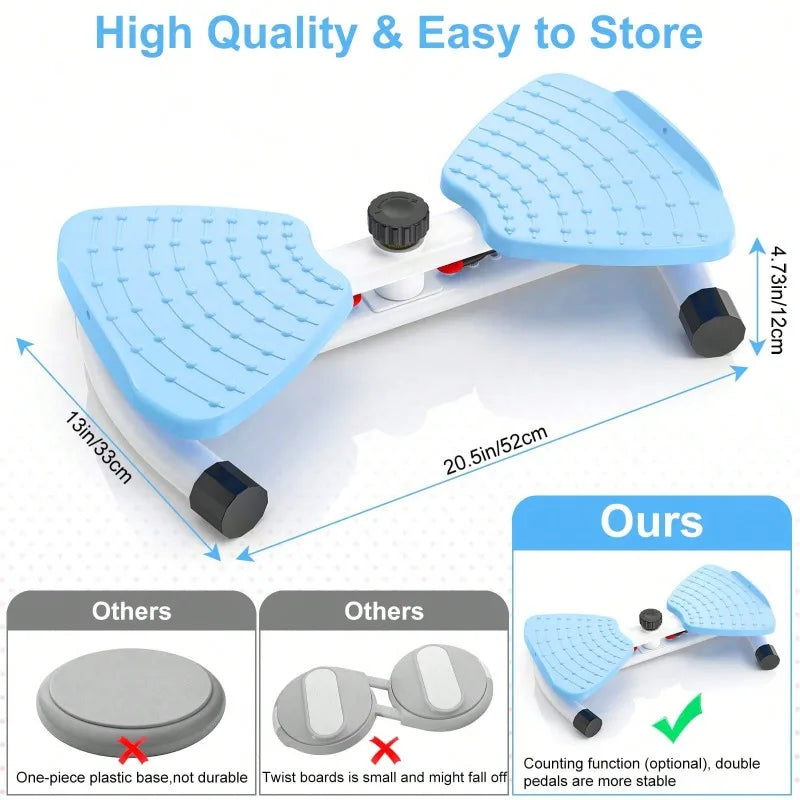 Multifunctional Twist Waist Disc Board With Resistance Bands